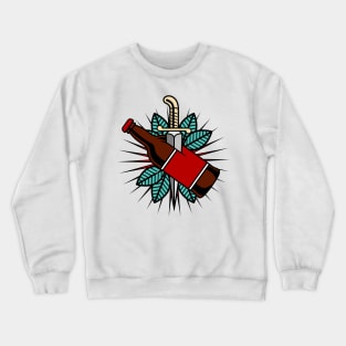 Beer Tattoo Crewneck Sweatshirt